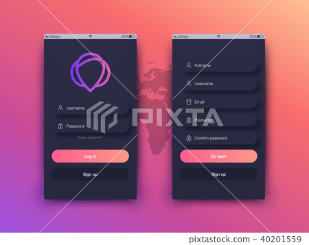 Vector Illustration of screens and web concept Vector Illustration of screens and web concept 40201559