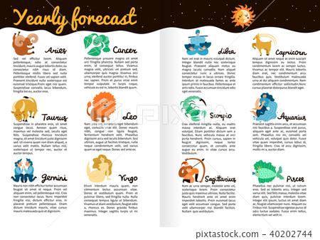 Zodiac Signs Infographics Zodiac Signs Infographics 40202744