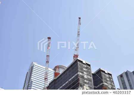 施工現場和高層建築 40203337