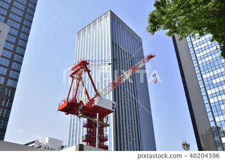 施工現場和高層建築 施工現場和高層建築 40204396