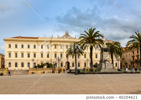 Piazza d'Italia in Sassari, Sardinia Piazza d'Italia in Sassari, Sardinia 40204621