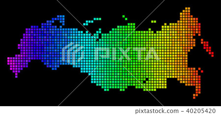 Rússia. Mapa de relevo sombreado da: ilustrações stock 18996400