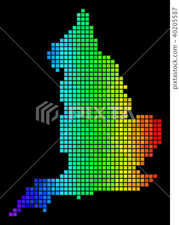 Spectrum Pixel England Map 40205587