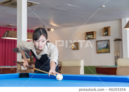 Billiard image woman hustler Billiard image woman hustler 40205856
