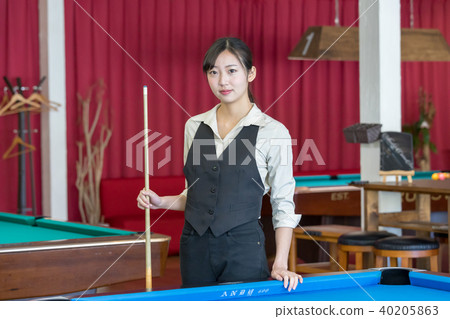 Billiard image woman hustler Billiard image woman hustler 40205863