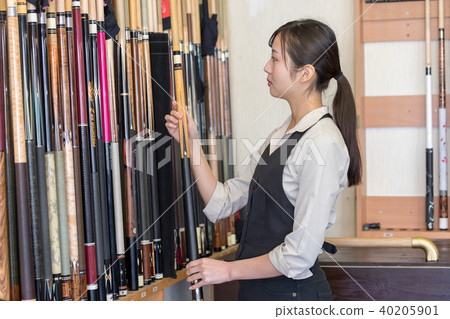 Billiard image woman hustler Billiard image woman hustler 40205901