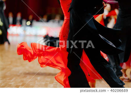 red ball gown and black tailcoat red ball gown and black tailcoat 40206689