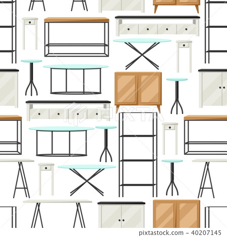 Interior and furniture pattern 40207145
