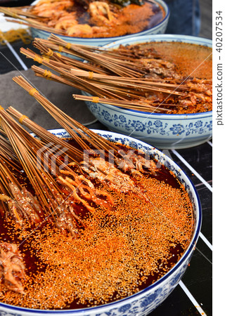 Chinese food stall Chinese food stall 40207534