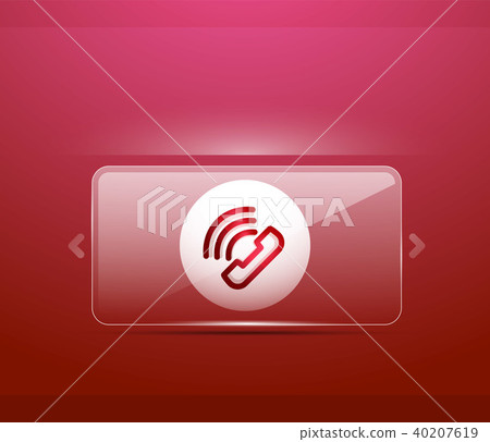 Phone support call center button 40207619