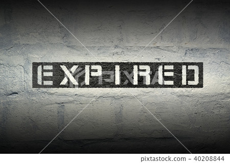 expired word grunge 40208844