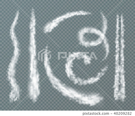 Condensation Trail Realistic Set 40209282