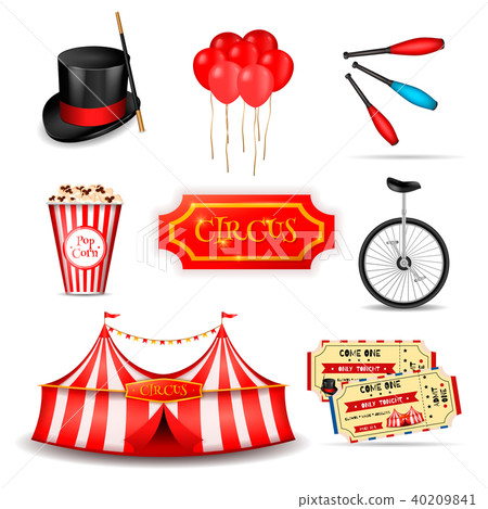Travelling Circus Elements Set 40209841
