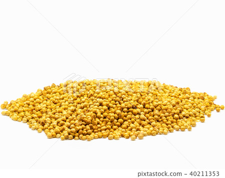 Pile of coriander seeds. Pile of coriander seeds. 40211353