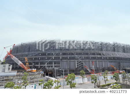 新國家體育場,將進行施工(2018年5月3日拍攝) 新國家體育場,將進行施工(2018年5月3日拍攝) 40211773