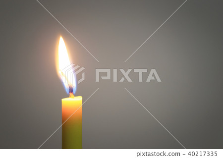 Candle flame burning. Candle flame burning. 40217335