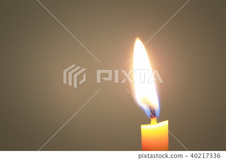 Candle flame burning. Candle flame burning. 40217336