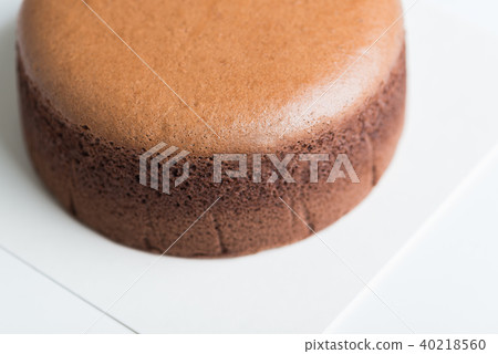 Chocolate cheesecake with Japan, cotton cake 40218560
