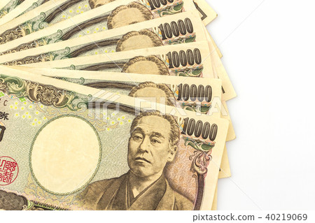 Japanese Yen banknotes . 40219069