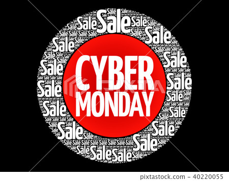 Cyber Monday words cloud Cyber Monday words cloud 40220055