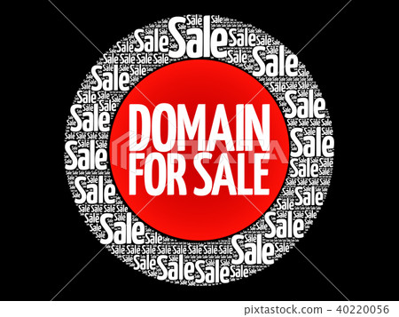 DOMAIN FOR SALE words cloud DOMAIN FOR SALE words cloud 40220056