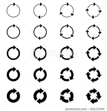 Circular Arrow Circle Arrow Icon Circular Arrow Circle Arrow Icon 40221504