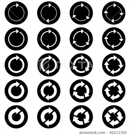 Circular Arrow Circle Arrow Icon 40221505