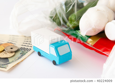 Mobile sales delivery shopping shopping refugees food delivery home moving supermarket Mobile sales delivery shopping shopping refugees food delivery home moving supermarket 40224009