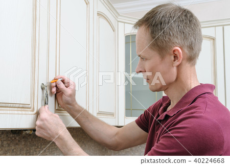 Installation of kitchen furniture. Installation of kitchen furniture. 40224668