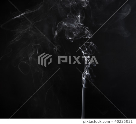 White smoky cloud of aromastick 40225031