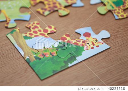 Puzzle (Education, Parenting, Parenting, Education, Children's room, Kids room, Toys, Toy, Small items, Pieces, Giraffes) 40225318