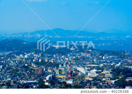 View from the Hinoyama Park 40226386