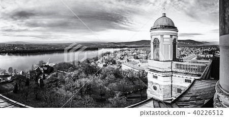 View from dome of the basilica, Esztergom View from dome of the basilica, Esztergom 40226512