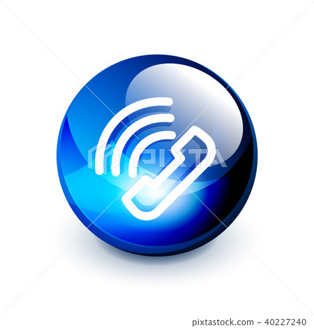 Phone support call center button 40227240