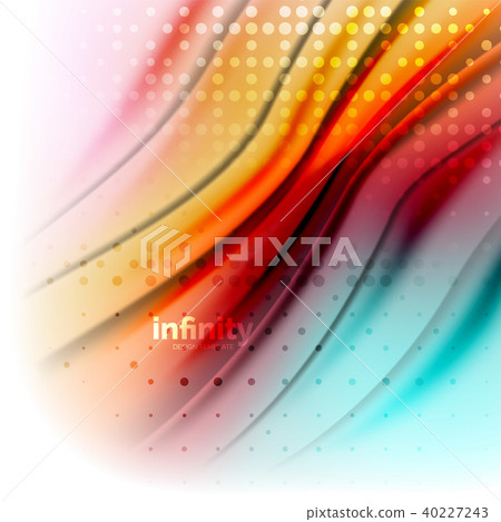 Blurred mixing liquid flowing colors, abstract background, web design template for presentation, app Blurred mixing liquid flowing colors, abstract background, web design template for presentation, app 40227243