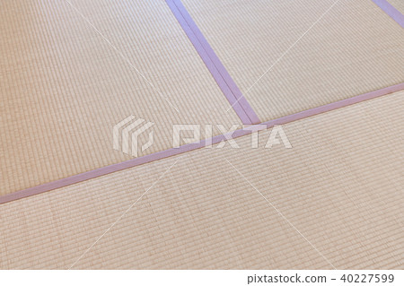 Japanese room tatami close up 40227599