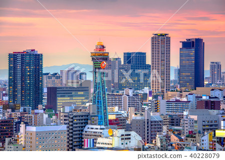 Osaka, Japan Skyline Osaka, Japan Skyline 40228079