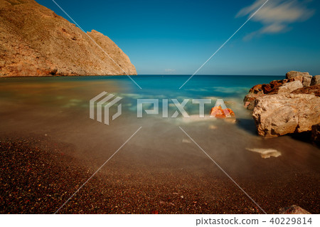 Akrotiri Beach, Santorini, Greece 40229814