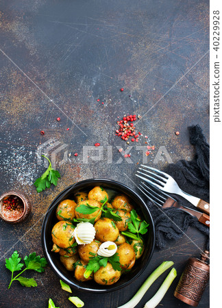 boiled potato boiled potato 40229928