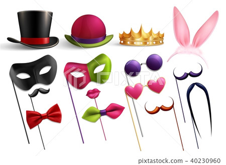 Realistic Masquerade Essentials Set 40230960