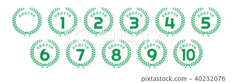Store manager recommended ranking Best 10 mark... - Stock Illustration ...