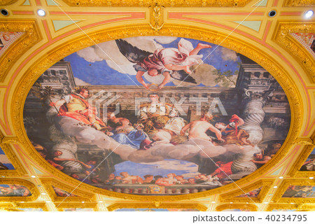 The art of dome in Venetian Hotel The art of dome in Venetian Hotel 40234795