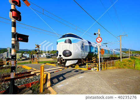 Panda Kuroshio No. JR 287 Panda face Express Train Kuroshio 105 40235276