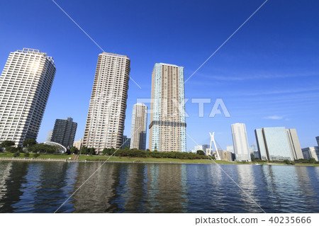 都市風景(東京,隅田川,秋天) 都市風景(東京,隅田川,秋天) 40235666