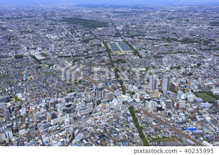 Mitaka Station area / Aerial view 40235995