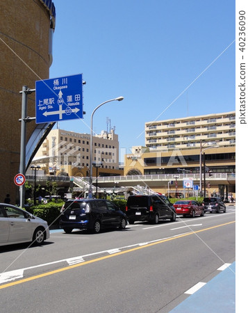 JR上尾站東口縣道路133號164號(舊的Nakasendo)路口 JR上尾站東口縣道路133號164號(舊的Nakasendo)路口 40236090