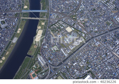東京拘留中心/小島地區鳥瞰圖 40236226