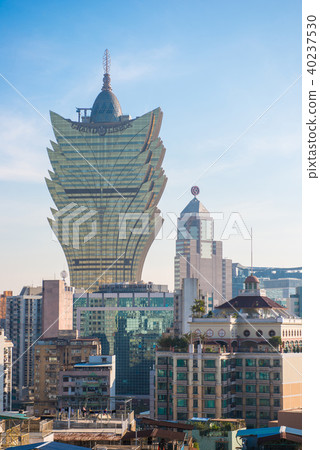 The cityscape of Macau  40237530