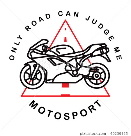 Motosport logotype. Vector. Illustration. Motosport logotype. Vector. Illustration. 40239525