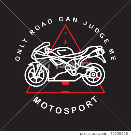 Motosport logotype. Vector. Illustration. Motosport logotype. Vector. Illustration. 40239526